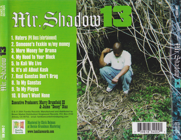 Mr. Shadow - 13 Chicano Rap